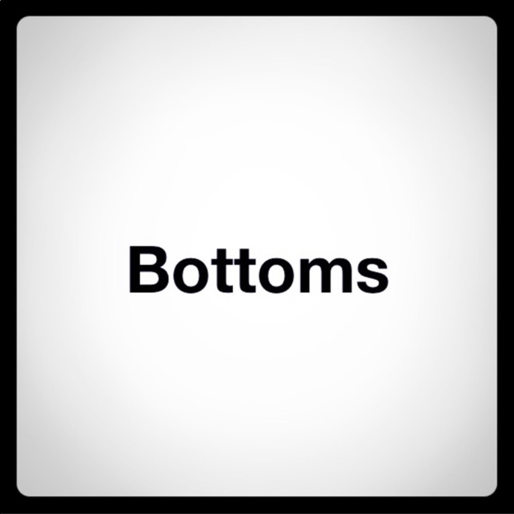 Bottoms jeans
